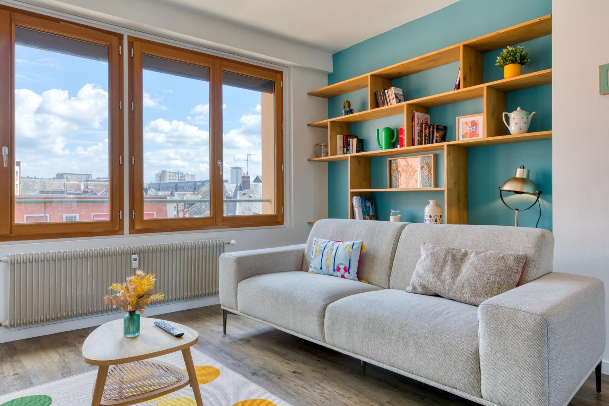 Ferienwohnung Juliette : *Logement Avec Balcon* Rouen Exterior foto